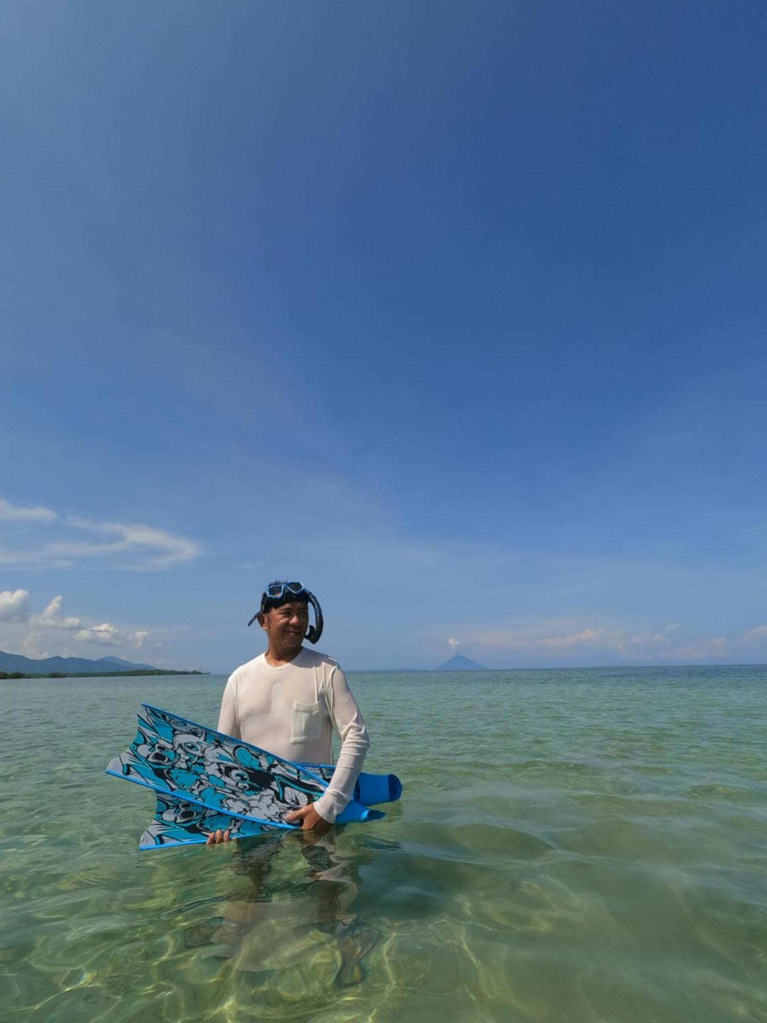 Pondok Wisata Noah Likupang Bagian luar foto