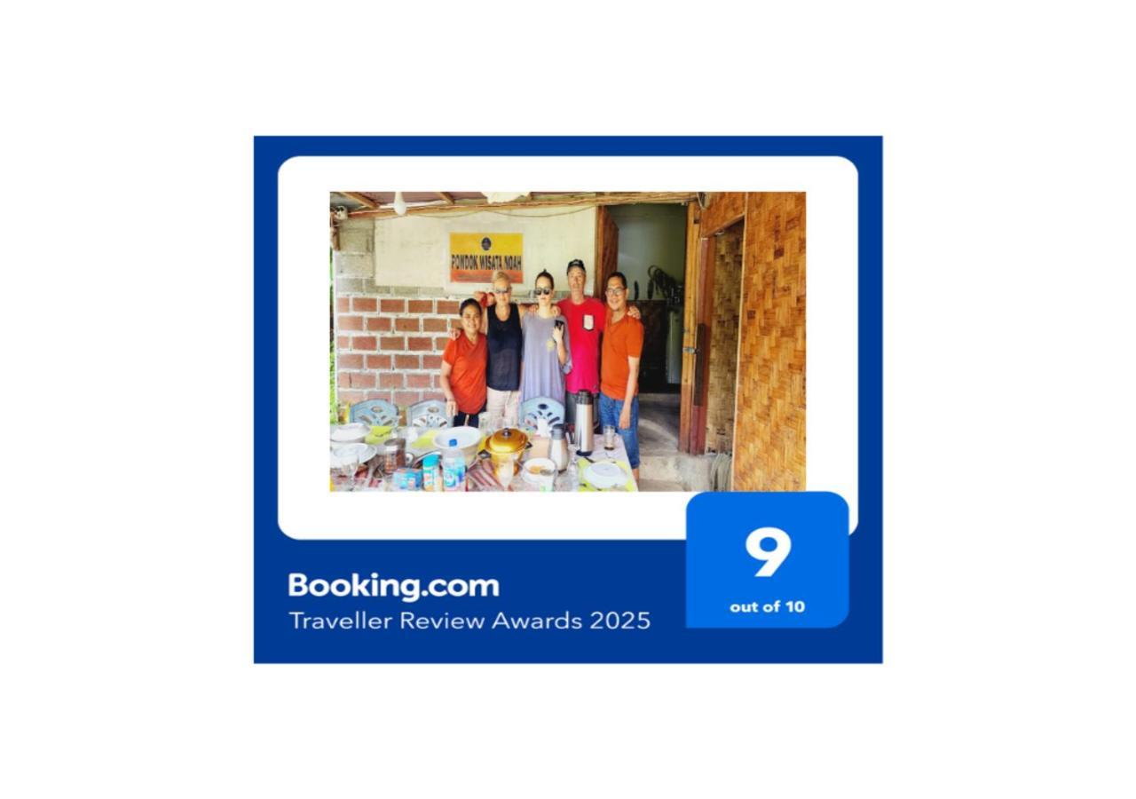 Pondok Wisata Noah Likupang Bagian luar foto